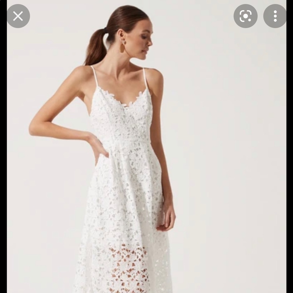 ASTR the Label A Line MIDI Dress